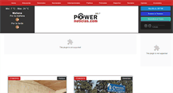 Desktop Screenshot of powernoticias.com